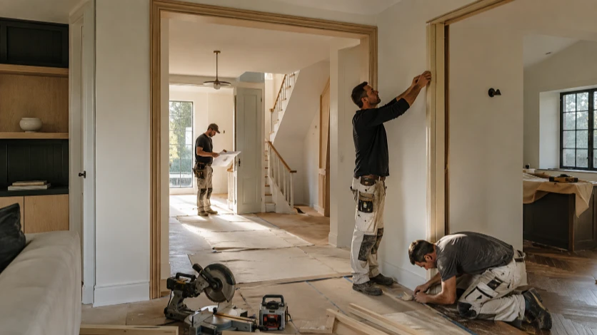Réaménagement et rénovation d’une maison
