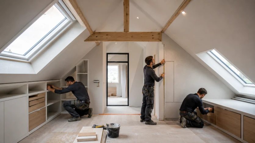 Travaux de peinture intérieure