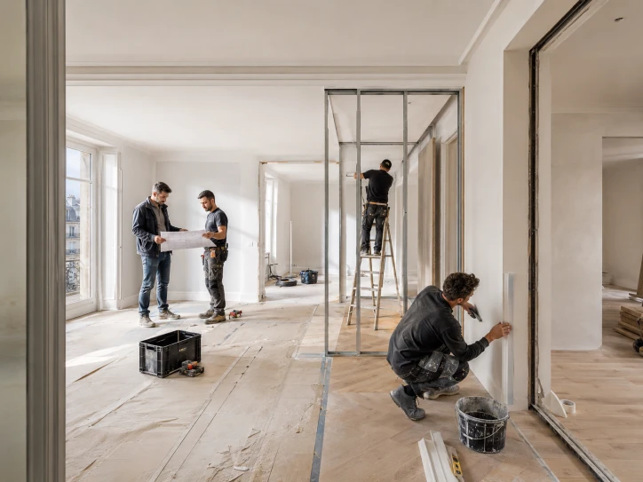 Réaménagement et rénovation d’un appartement
