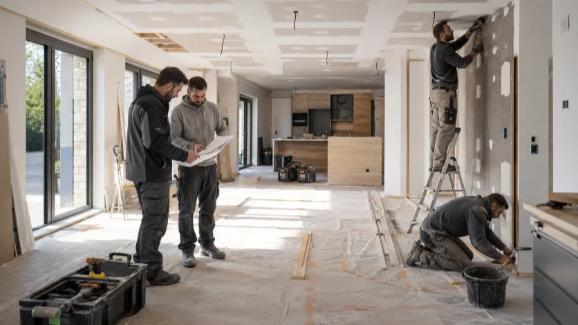 Rénovation d’une maison par Da Vinci Build