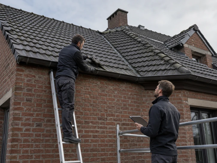 Travaux de rénovation de toiture