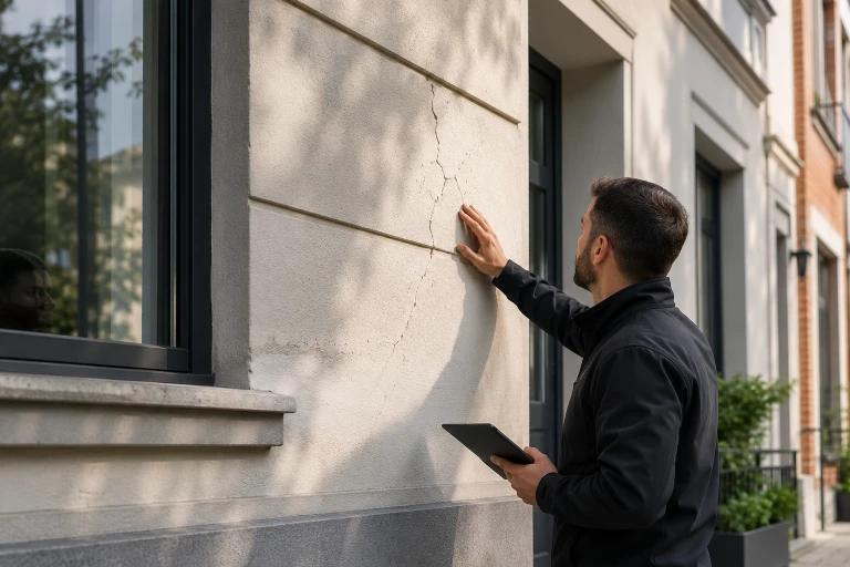Examen et réparation d’une façade Da Vinci Build