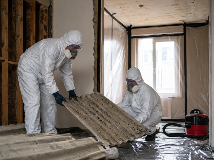 Désamiantage avant travaux de rénovation par Da Vinci Build